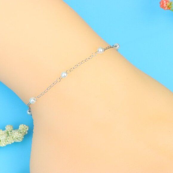 Elegant Handmade Anklet – Perfect for Women & Girls | Ideal Gift Option, DYC1172 - Picture 7 of 7